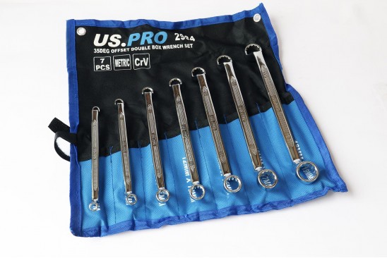 Ringsleutelset 6 mm tot 19 mm 7-delig